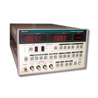 Tegam 3550 Instruction Manual