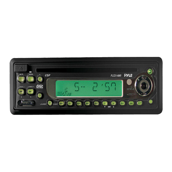 Pyle  Hydra Series PLCD13MR Owner's Manual