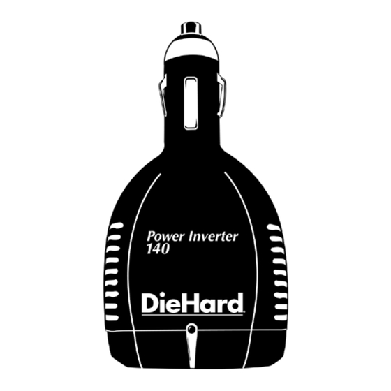 DieHard 140 Owner's Manual