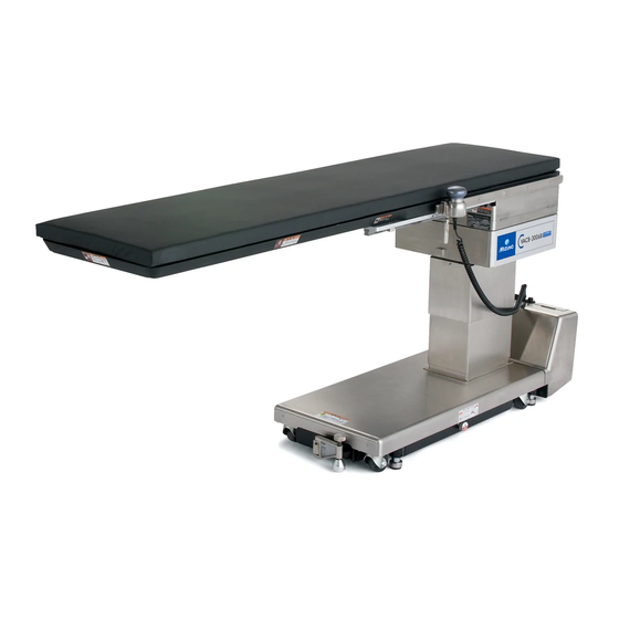 Mizuho VACB-3006B Imaging Table Manuals