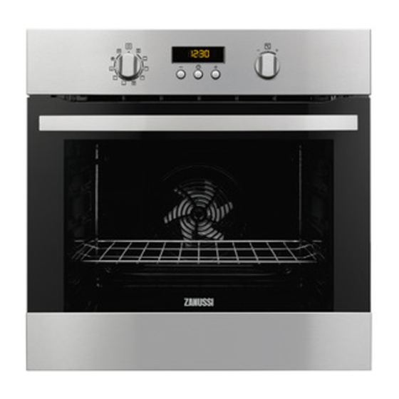 ZANUSSI ZOP27901 USER MANUAL Pdf Download ManualsLib