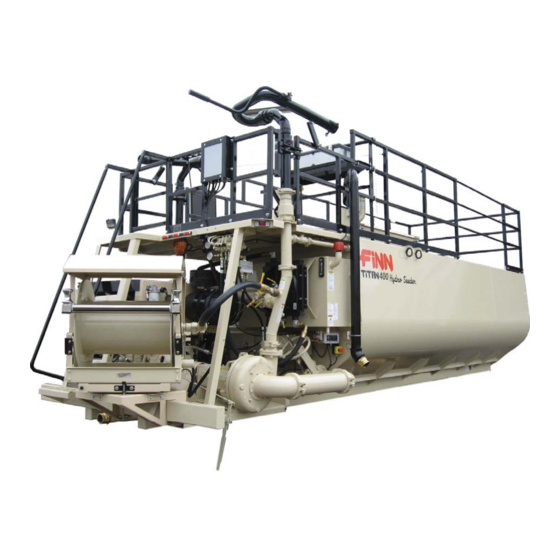 FINN HYDROSEEDER TITAN280 OPERATING INSTRUCTIONS AND PARTS MANUAL Pdf