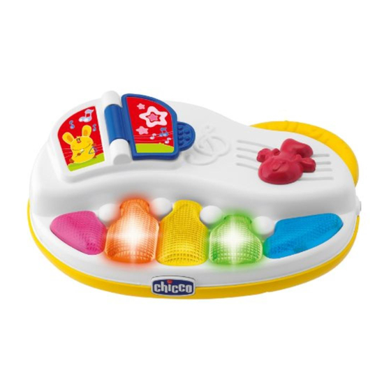 CHICCO BABY PIANO DO RE MI INSTRUCTION MANUAL Pdf Download ManualsLib