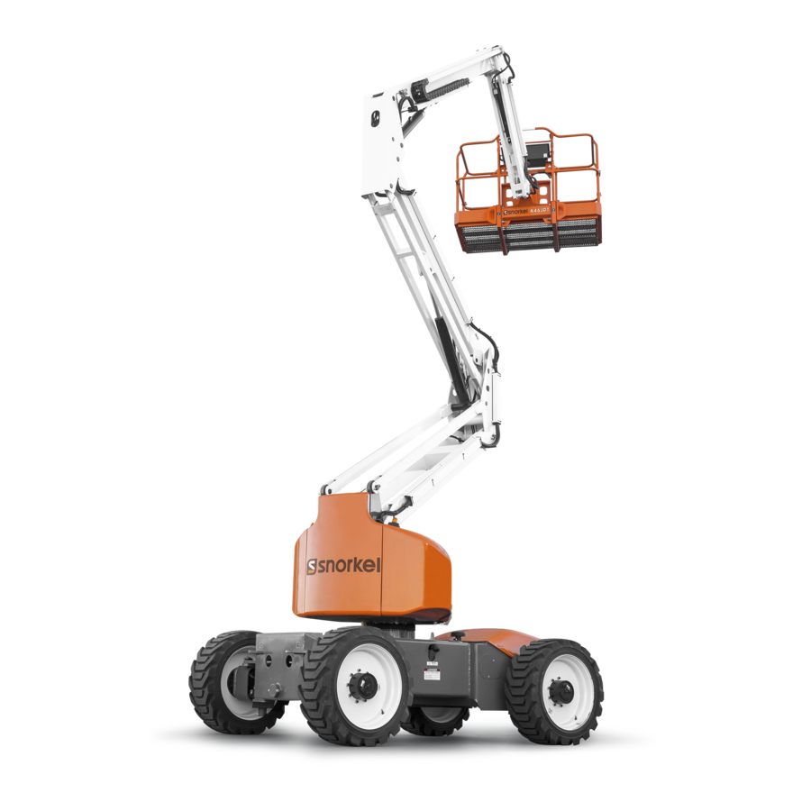 SNORKEL A46JRT OPERATOR'S MANUAL Pdf Download ManualsLib