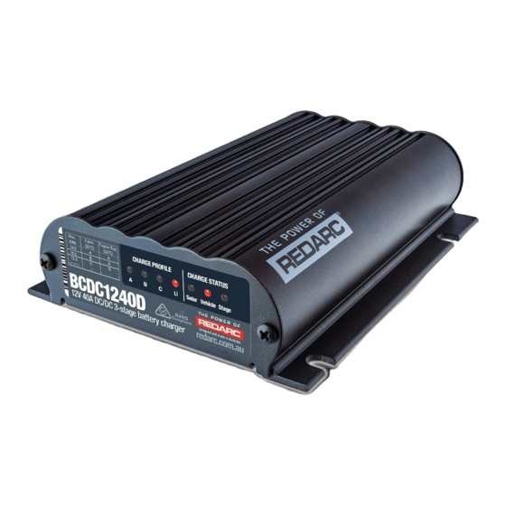 REDARC BCDC1225 SERIES INSTALL MANUAL Pdf Download ManualsLib