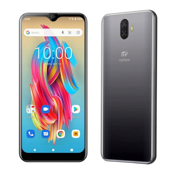 MPTECH MYPHONE PRIME 5 QUICK START MANUAL Pdf Download | ManualsLib