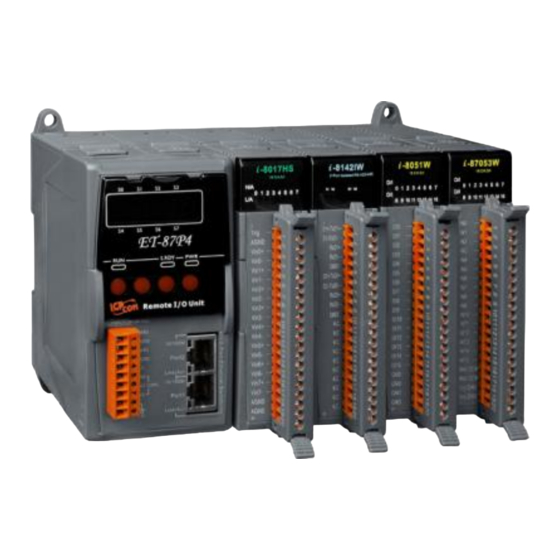 ICP DAS USA ET-87Pn Series Quick Start Manual
