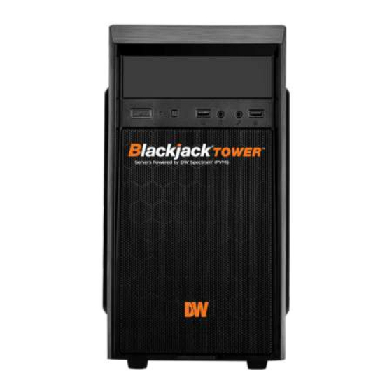 Digital Watchdog Blackjack Tower DW-BJMT31 T/LX Series Quick Start Manual