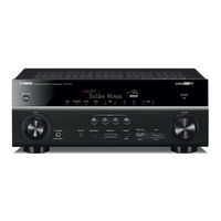 Yamaha MusicCast TSR-7810 Owner's Manual