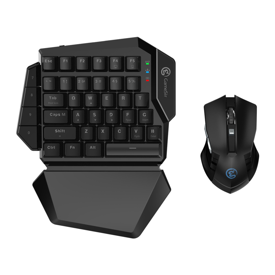 GameSir Z2 - E-sports Wireless Keypad & Mouse Combo Manual