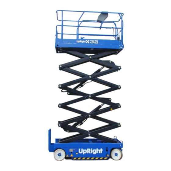 Upright X26 Series Operator's Manual