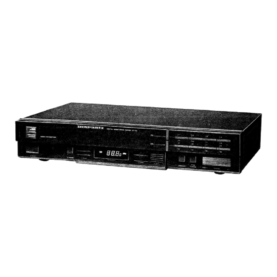 Marantz ST-54 Service Manual