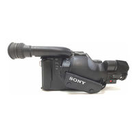 Sony Handycam CCD-F401 Operating Instructions Manual