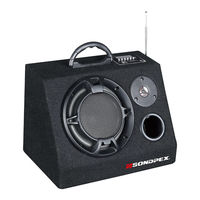 Sondpex Active Speaker System and Digital Music Player User Manual And Installation Instructiions
