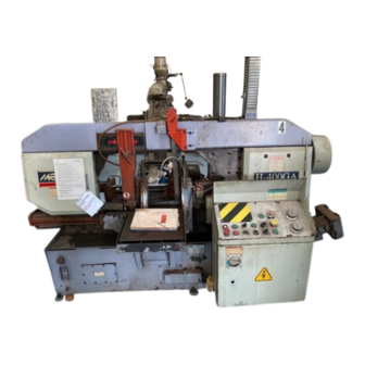 User Manuals: Mega H-400GA Twin Column Bandsaw