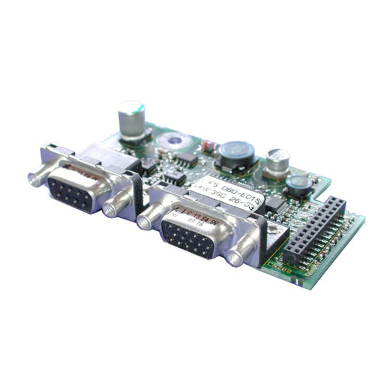 KEB COMBIVERT F5 Instruction Manual