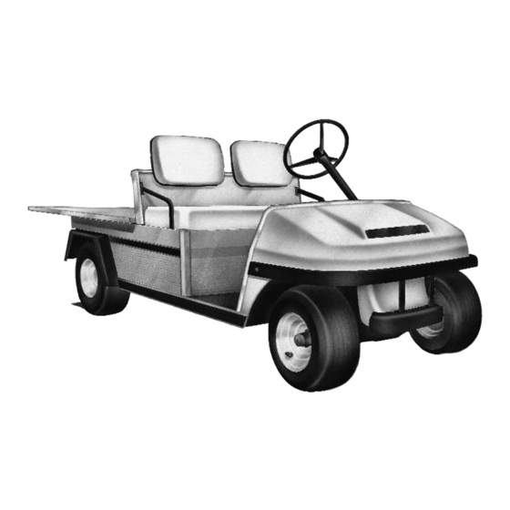 Club Car TURF 1 2000 Maintenance And Service Manual