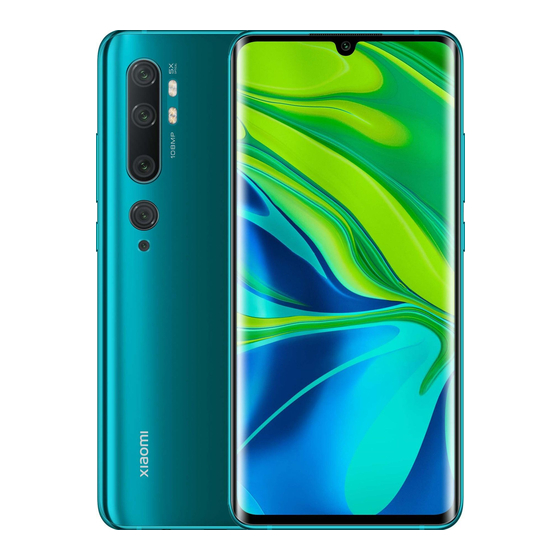 Mi Note 10 User Manual