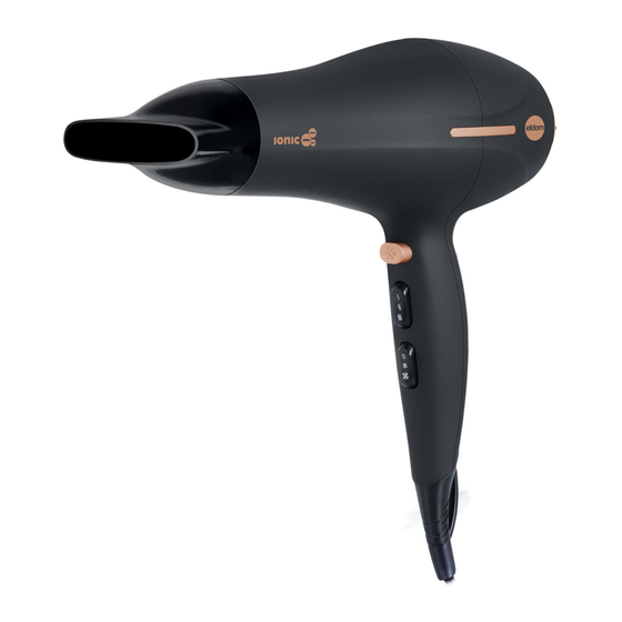 User Manuals: Eldom sierra HT240 Hair Dryer