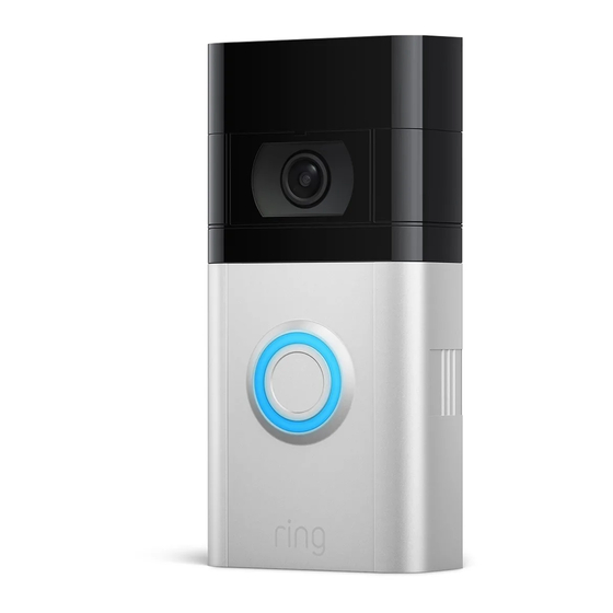 RING VIDEO DOORBELL 4 USER MANUAL Pdf Download | ManualsLib