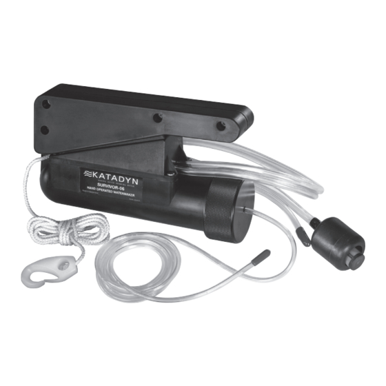 KATADYN SURVIVOR 06 MANUAL Pdf Download ManualsLib