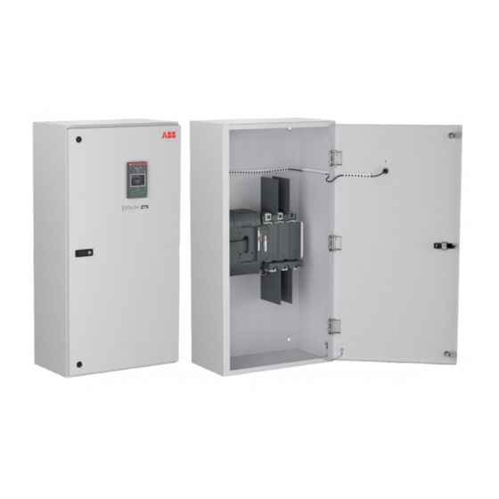 ABB ZENITH ZTS T SERIES OPERATION, MAINTENANCE, AND INSTALLATION MANUAL ...