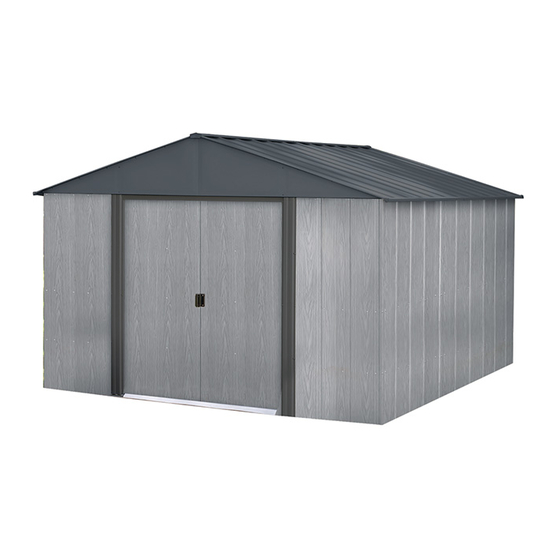 ARROW STORAGE PRODUCTS DW1010HG OWNER'S MANUAL & ASSEMBLY INSTRUCTIONS