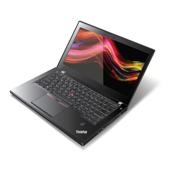 LENOVO THINKPAD X270 USER MANUAL Pdf Download  ManualsLib