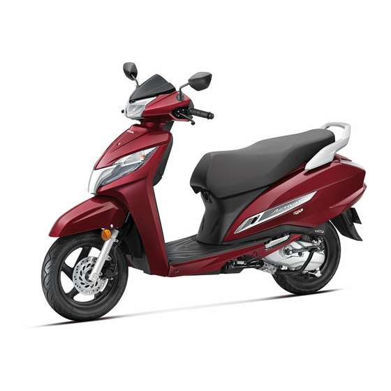 HONDA ACTIVA 125 2019 MANUAL Pdf Download | ManualsLib