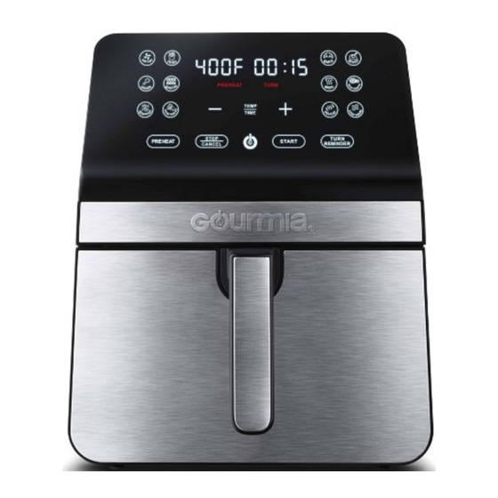 Gourmia R-GAF-318 4-Quart Digital Air Fryer User Manual