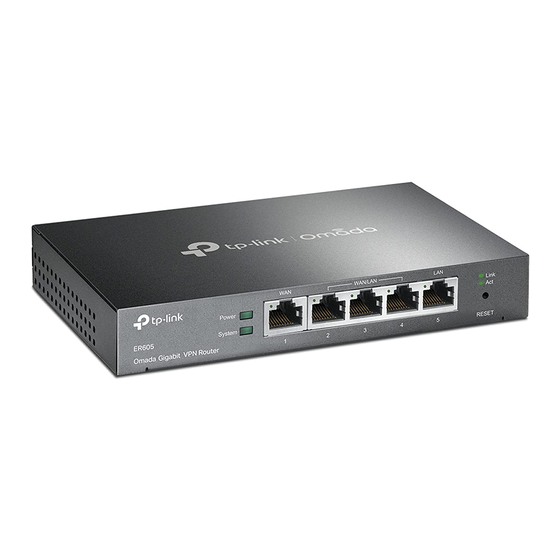 TP LINK OMADA ER605 INSTALLATION MANUAL PDF DOWNLOAD visual data 2
