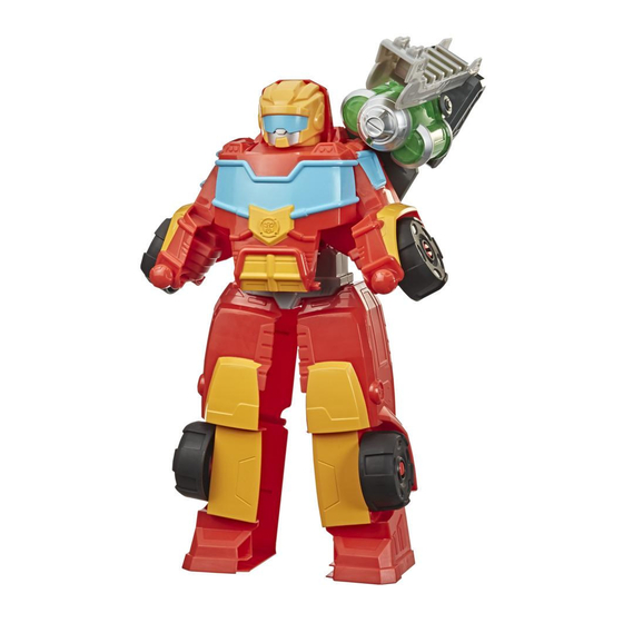 Hasbro Playskool Heroes Transformers Rescue Bots Academy Quick Start Manual