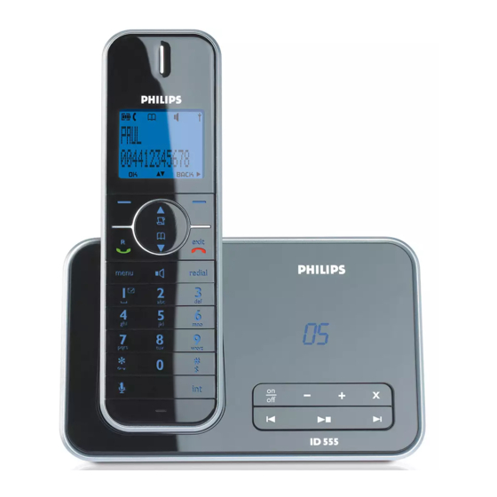 Philips ID5551B/55 Manual