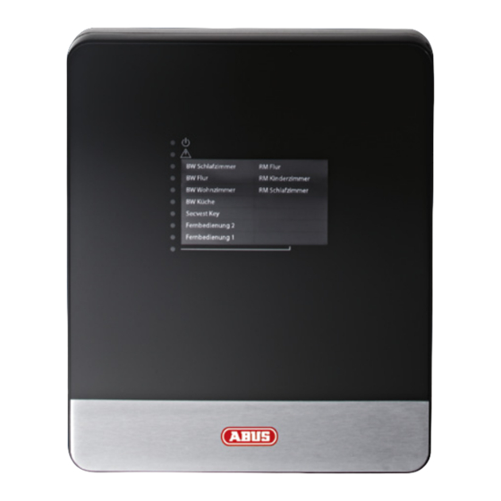 Abus FUAA10011 Quick Start Manual