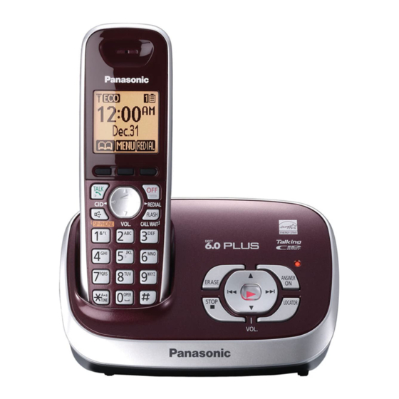Panasonic KX-TG6572R Service Manual
