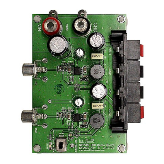 MPS EV0030 Manual