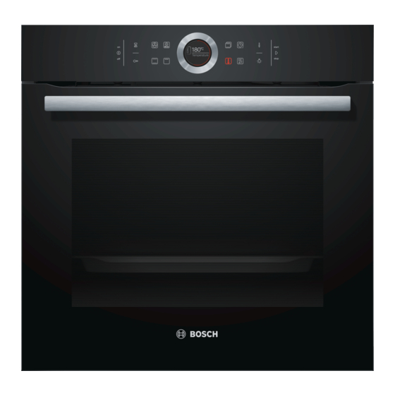 Bosch HBG633N 1 Series Instruction Manual