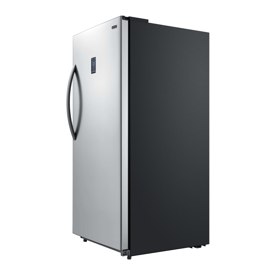 Whynter UDF-139SS - Deep Freezer Manual
