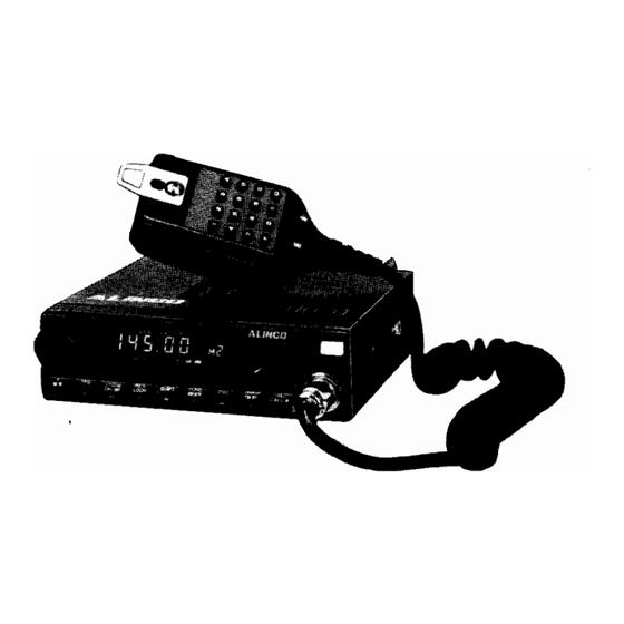Alinco DR-410E Instruction Manual