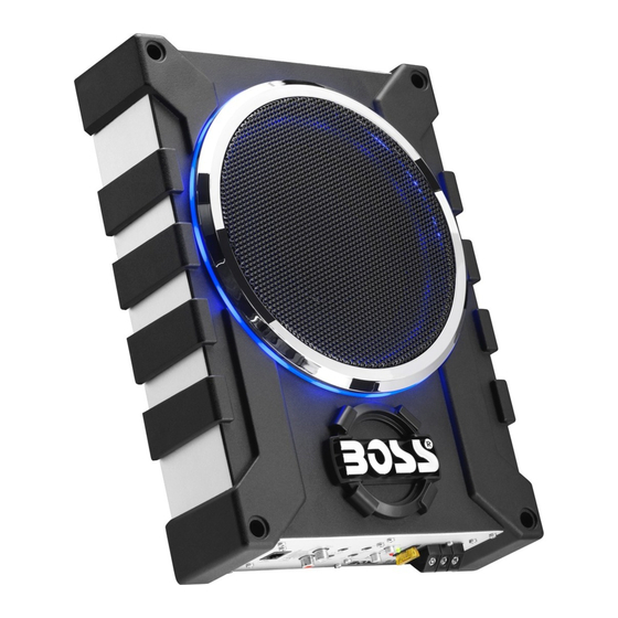 Boss bass600 hot sale amplified subwoofer