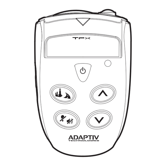Adaptiv Technologies TPX User Manual