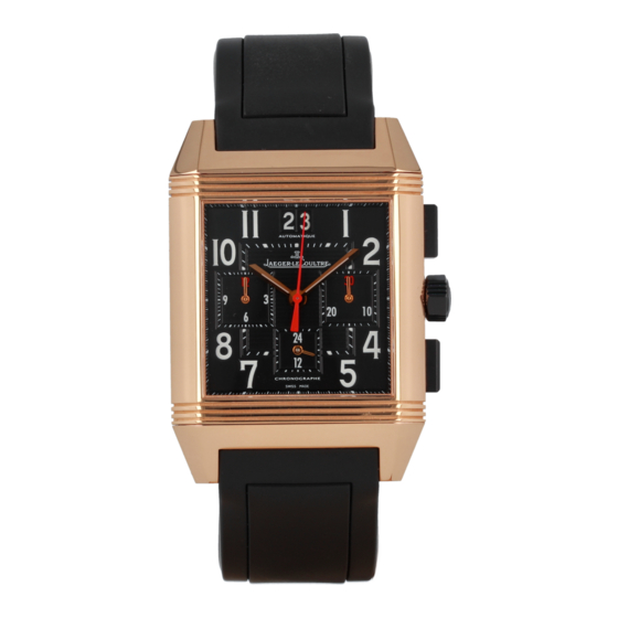 Jaeger-leCoultre Reverso Squadra Owner's Manual