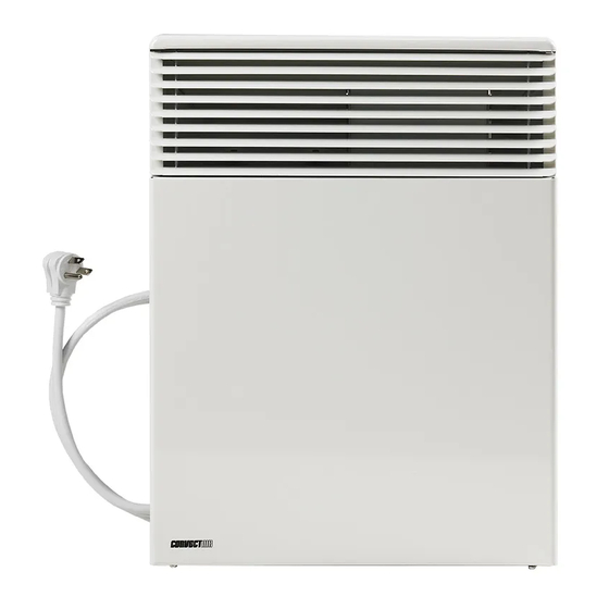 CONVECTAIR APERO Installation, Operating Instructions & Warranty Registration