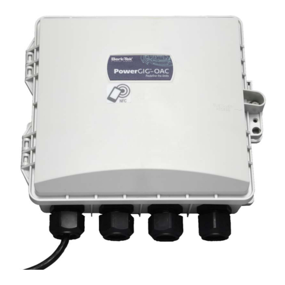 Nexans Berk-Tek PowerGIG-OAC Installation Manual