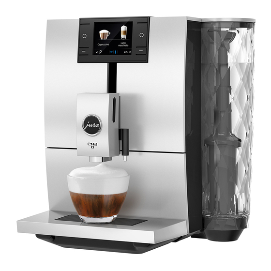 Jura ENA 8 Quick Reference Manual