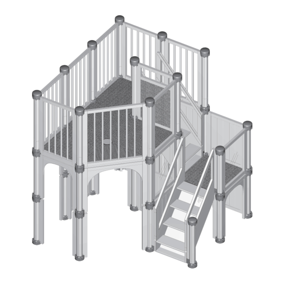 COMMUNITY PLAYTHINGS THE COMMUNITY LOFT MODEL 2 CORNER PRODUCT MANUAL