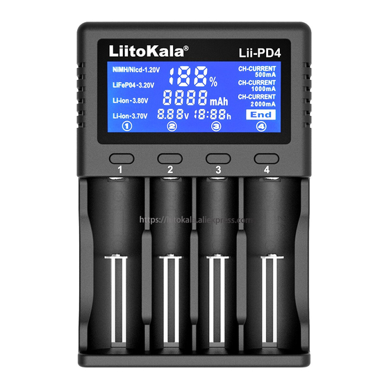 LiitoKala Smart Lii-PD4 Installation Manual