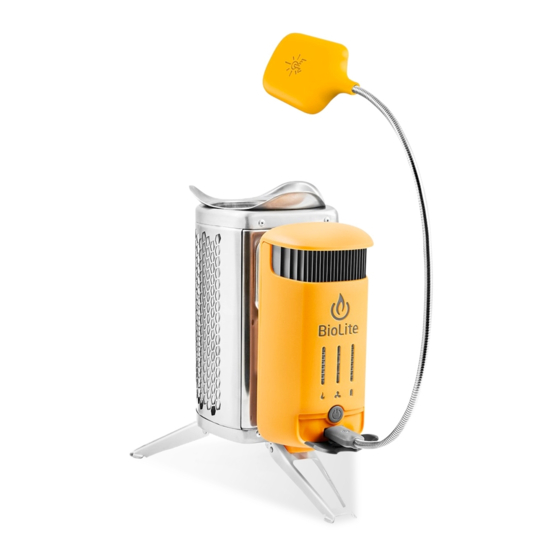 BIOLITE CAMPSTOVE 2+ INSTRUCTIONS & USAGE Pdf Download ManualsLib