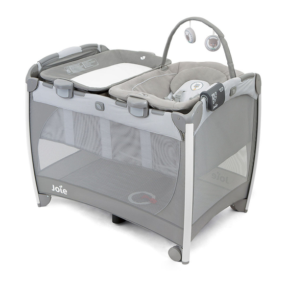joie toy travel cot instructions