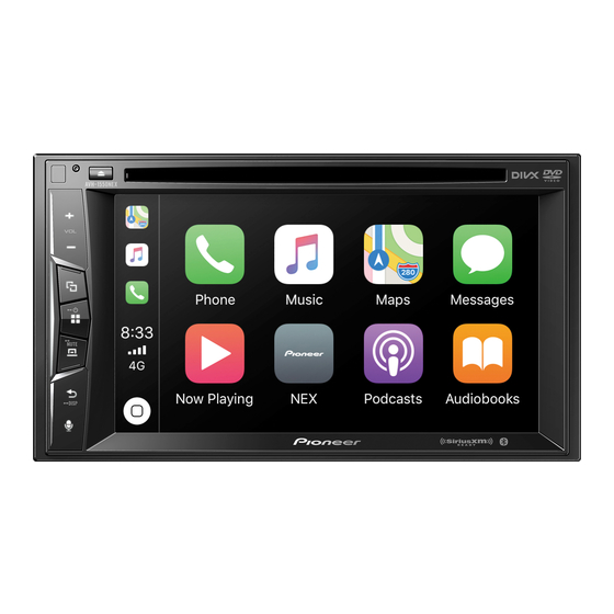 PIONEER AVH1550NEX INSTALLATION MANUAL Pdf Download ManualsLib